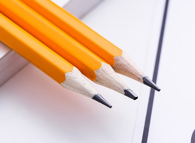 custom natural wood pencils